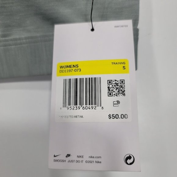 Nike Dri-Fit Indy Zip Front Bra  Sz Small - Picture 7 of 8